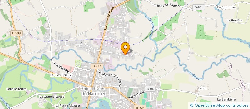 localisation de l'entreprise TEBA BAIE DU COTENTIN  GRANDPARIGNY