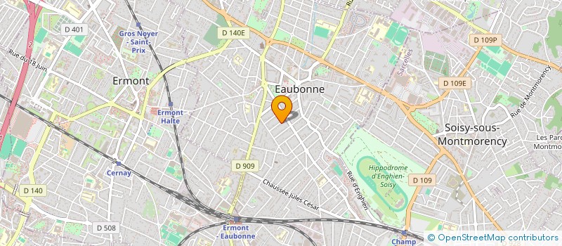 localisation de l'entreprise TEBOURBI SLIM  EAUBONNE