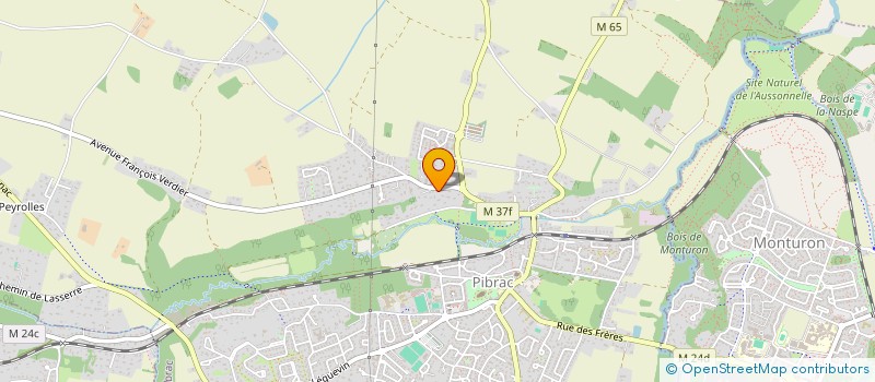 localisation de l'entreprise TEBRA  PIBRAC