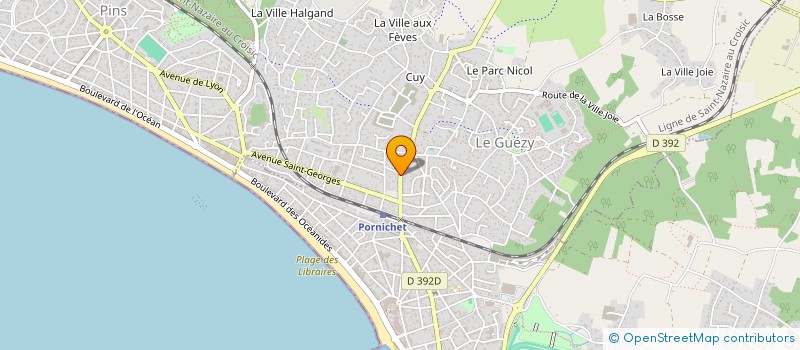 localisation de l'entreprise TEC 2 à LA BAULE-ESCOUBLAC