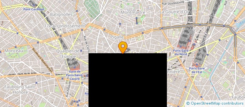 localisation de l'entreprise TEC à PARIS