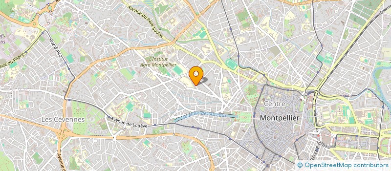 localisation de l'entreprise TEC à MONTPELLIER