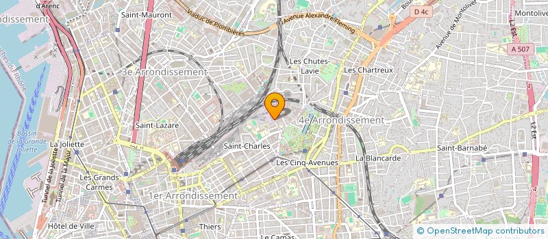 localisation de l'entreprise TEC AMENAGEMENTS à MARSEILLE