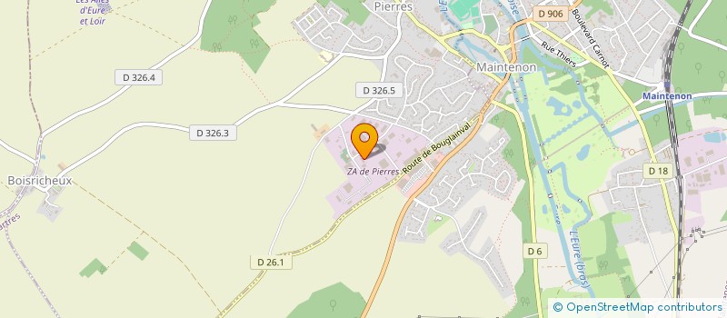 localisation de l'entreprise TEC ATLANTIC à PIERRES