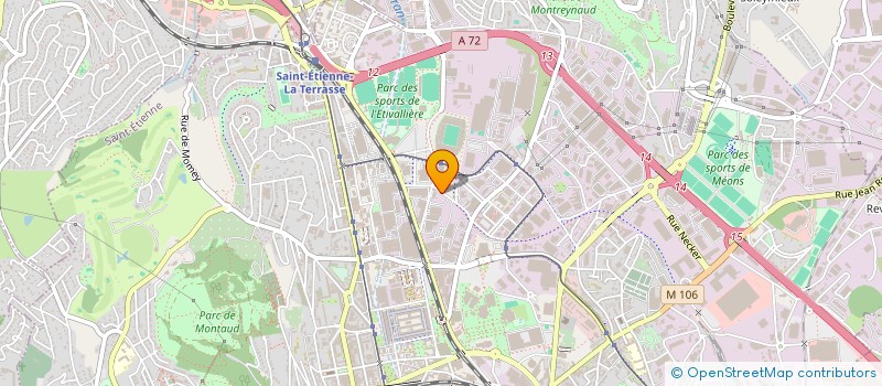 localisation de l'entreprise TEC FINANCE SARL à SAINT-ETIENNE