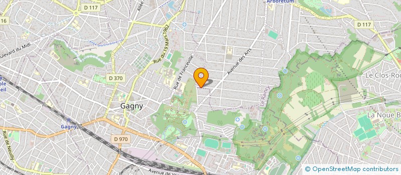 localisation de l'entreprise TEC-GC à GAGNY