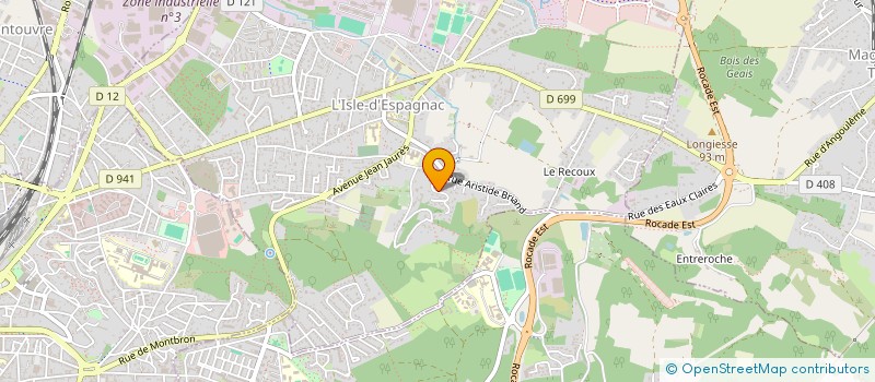 localisation de l'entreprise TEC INVEST  L'ISLE-D'ESPAGNAC