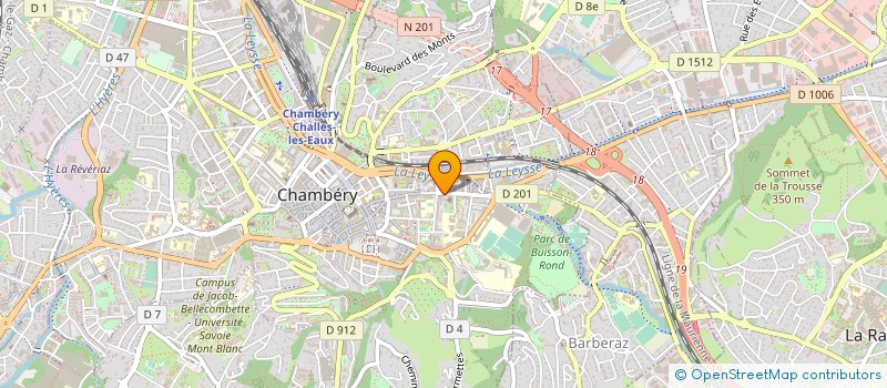 localisation de l'entreprise TEC.LM à CHAMBERY