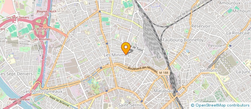 localisation de l'entreprise TEC OFF à TOULOUSE