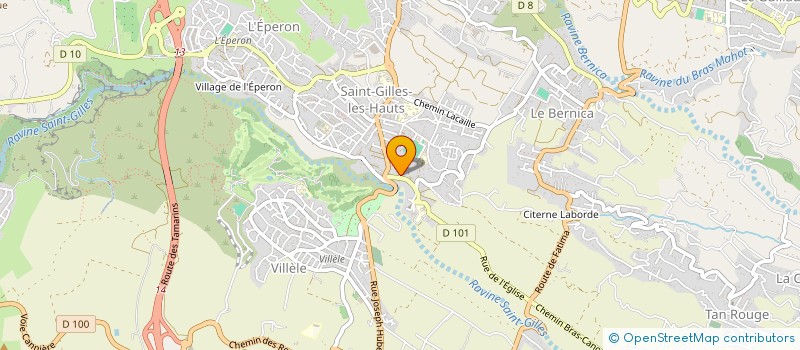 localisation de l'entreprise TEC RENOV à SAINT-PAUL