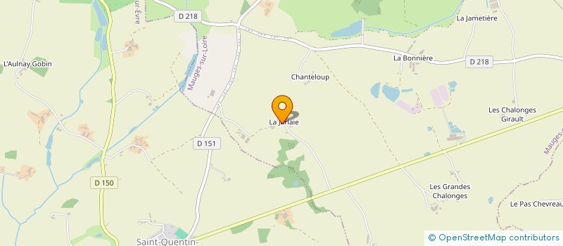 localisation de l'entreprise TECAGENCEMENT à MAUGES-SUR-LOIRE