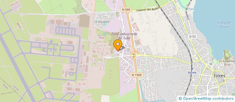 localisation de l'entreprise TECALE  ISTRES