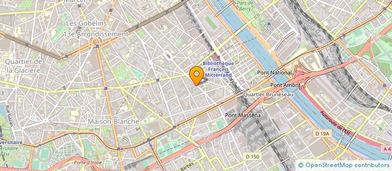 localisation de l'entreprise TECAPEL S A R L à PARIS