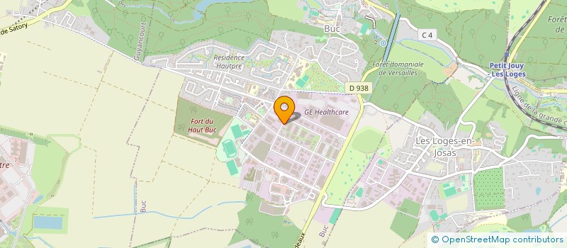 localisation de l'entreprise TECCMA  BUC