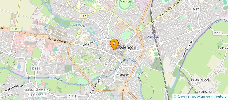 localisation de l'entreprise TECECO ALENCON à ALENCON