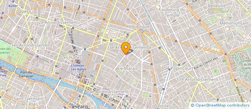 localisation de l'entreprise TECFORM FRANCE à PARIS