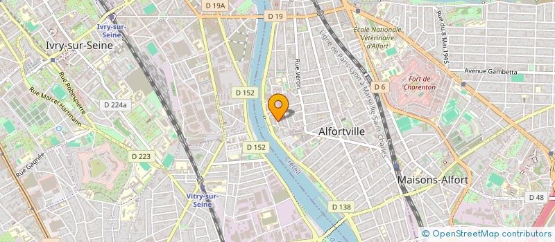 localisation de l'entreprise TECH A.S.I. INGENIERIE SA  ALFORTVILLE