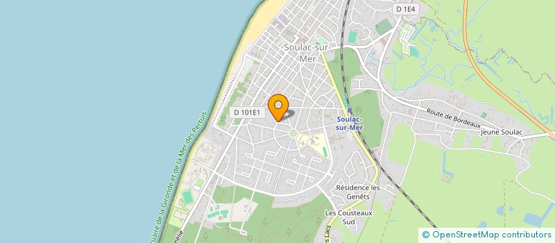 localisation de l'entreprise TECH A WAY S.A.S à SOULAC-SUR-MER