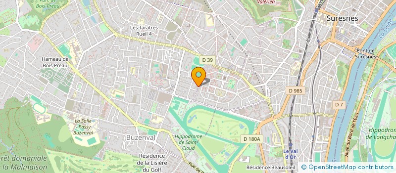 localisation de l'entreprise TECH'ACTIVE à RUEIL-MALMAISON