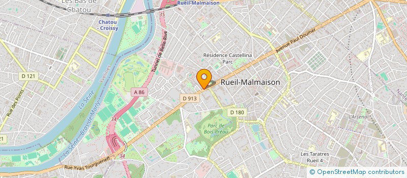 localisation de l'entreprise TECH'ADVANTAGE à RUEIL-MALMAISON