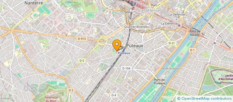localisation de l'entreprise TECH'ADVISE à PUTEAUX