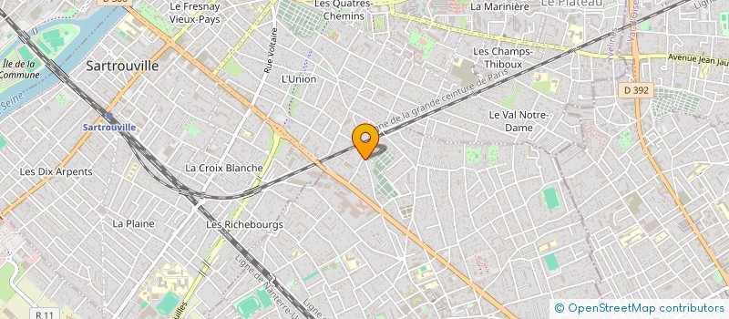 localisation de l'entreprise TECH ADVISORS  HOUILLES