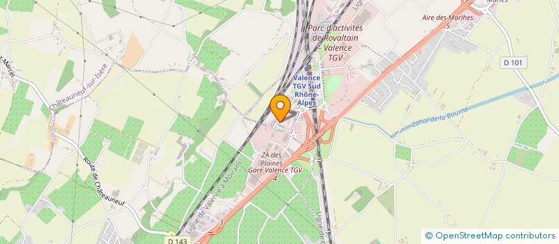 localisation de l'entreprise TECH AIR CONCEPT à ALIXAN