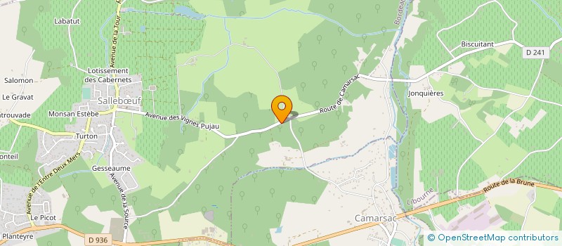 localisation de l'entreprise TECH'ALU'BOIS SARL  SALLEBUF