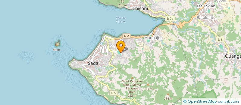 localisation de l'entreprise TECH-AUTO 976 SARL à SADA