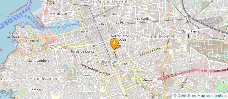 localisation de l'entreprise TECH AVENUE à MARSEILLE
