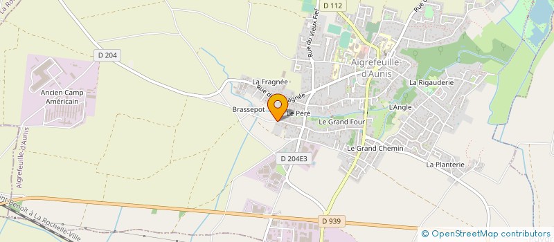 localisation de l'entreprise TECH BAT  AIGREFEUILLE-D AUNIS