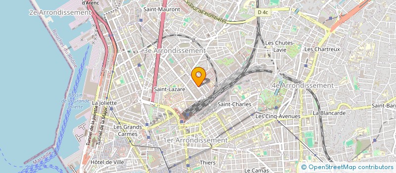 localisation de l'entreprise TECH BM  MARSEILLE 3