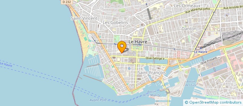 localisation de l'entreprise TECH BOIS SARL à LE HAVRE