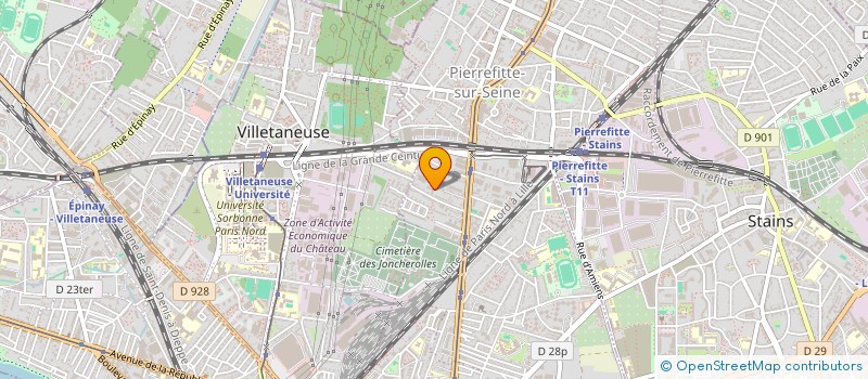 localisation de l'entreprise TECH CABLE à PIERREFITTE-SUR-SEINE