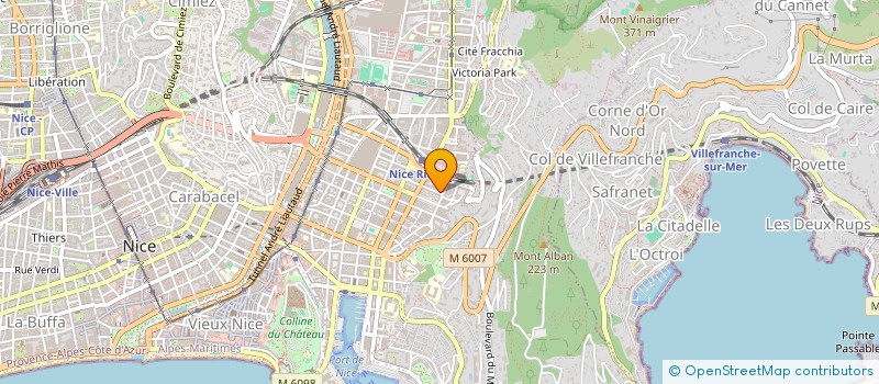 localisation de l'entreprise TECH-CIA à NICE