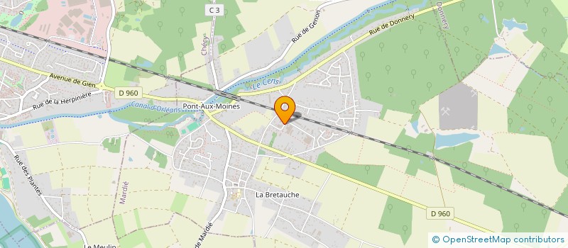 localisation de l'entreprise TECH.CLIM SARL à MARDIE