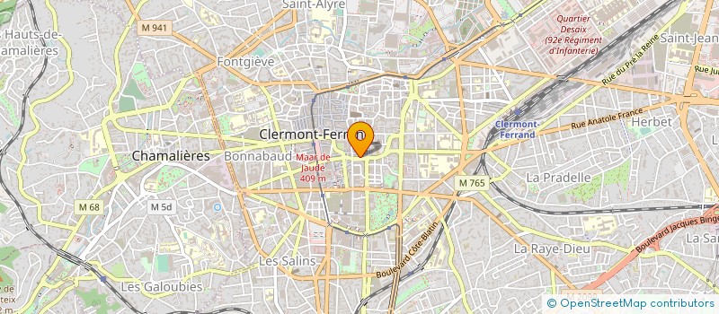 localisation de l'entreprise TECH & CO  CLERMONT-FERRAND