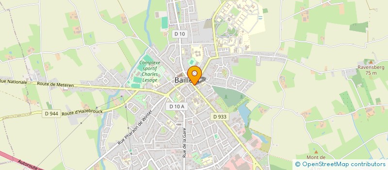 localisation de l'entreprise TECH CONSEIL à BAILLEUL