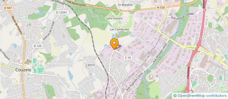 localisation de l'entreprise TECH.CONTROL.87 à LIMOGES