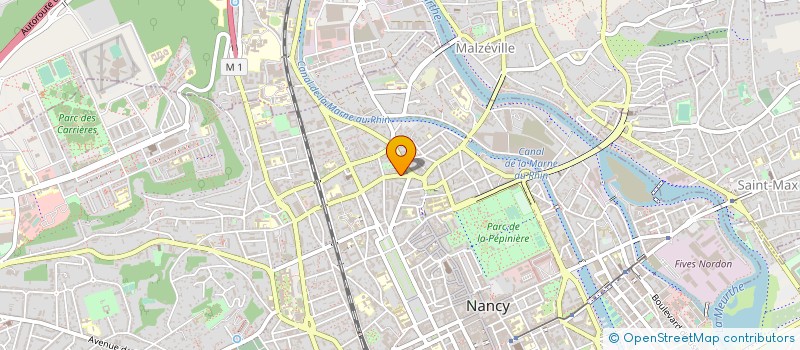 localisation de l'entreprise TECH CONTROLE à NANCY
