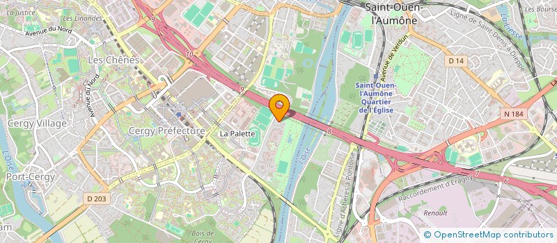 localisation de l'entreprise TECH-COOKING  PONTOISE