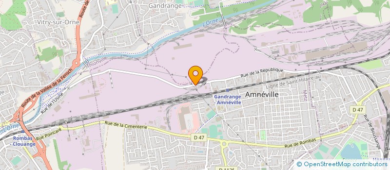 localisation de l'entreprise TECH-ENERGIE  AMNEVILLE