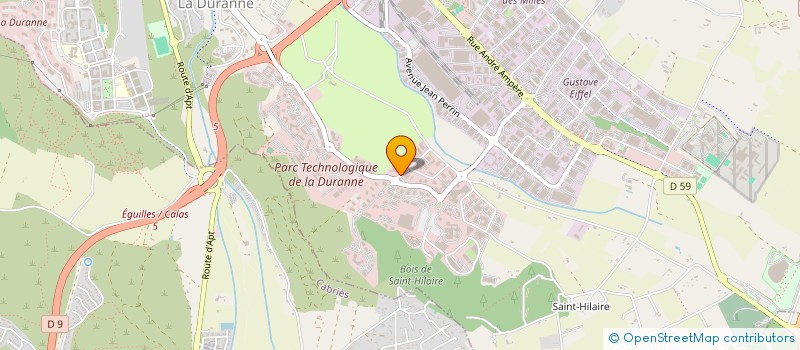 localisation de l'entreprise TECH'ENERGIE à AIX-EN-PROVENCE