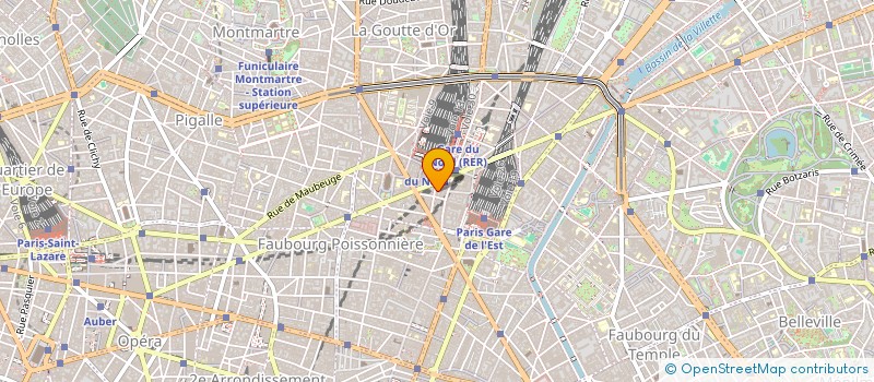 localisation de l'entreprise TECH ENERGY  PARIS