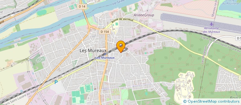 localisation de l'entreprise TECH ENGINNERING à LES MUREAUX