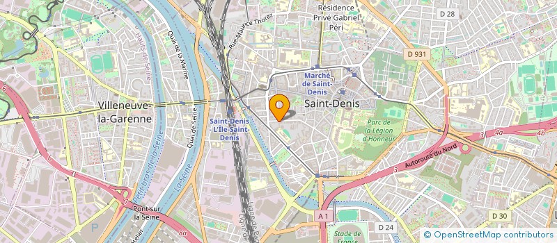 localisation de l'entreprise TECH ET MAT à SAINT-DENIS