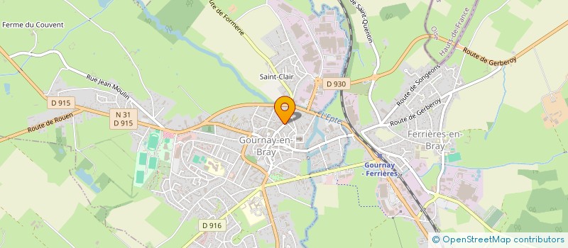 localisation de l'entreprise TECH ET NET SERVICES  GOURNAY-EN-BRAY