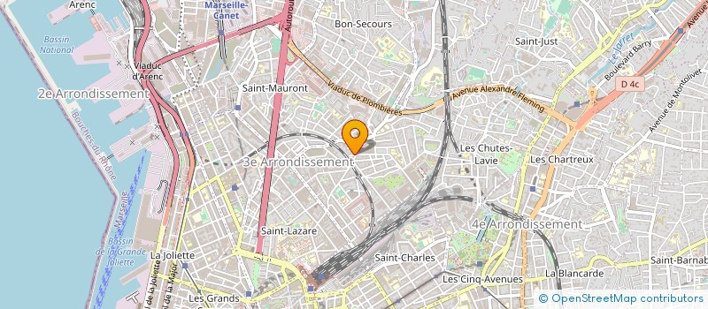 localisation de l'entreprise TECH EVOLUTIONS COMPOSITES MATERIAUX à MARSEILLE