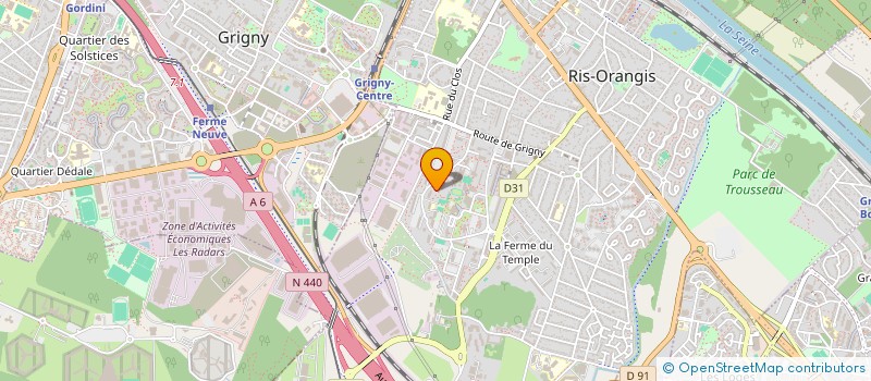 localisation de l'entreprise TECH FIX SOLUTIONS à RIS-ORANGIS
