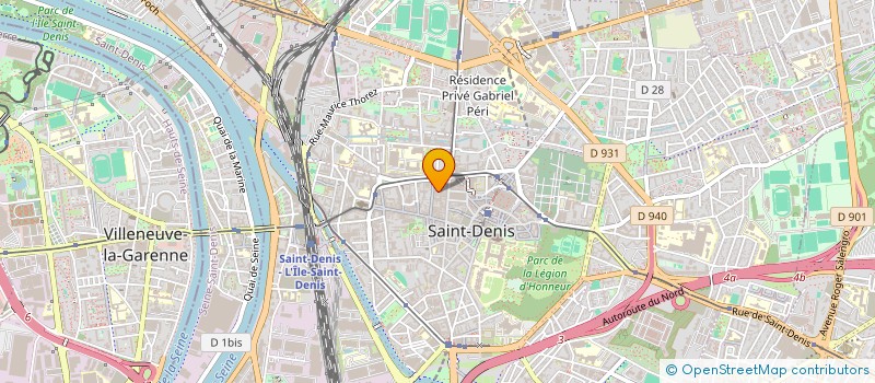 localisation de l'entreprise TECH FLUIDES à SAINT-DENIS